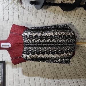 Free Kisses spaghetti strap cold shoulder blouse